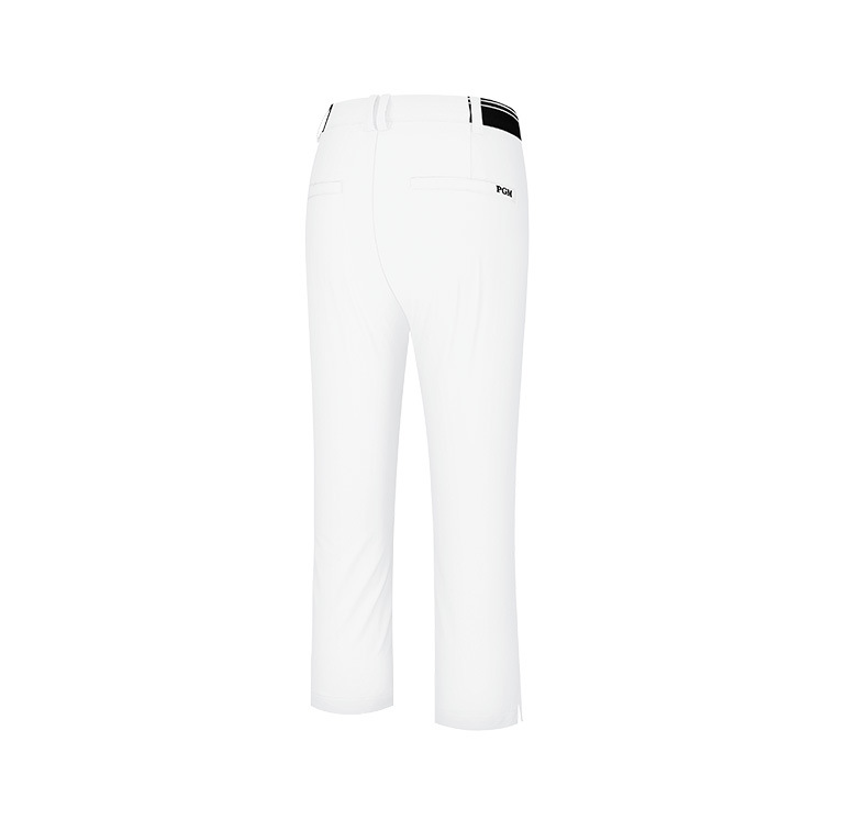 Quần cắt golf trẻ em PGM cạp co giãn, quần thể thao mùa hè cho bé gái — Yf591-áo màu xanh hải quân, YF591-Áo màu trắng, KUZ157-Quần cắt ngắn màu trắng, Kuz157-Quần cắt màu xanh nước biển chi tiết 14