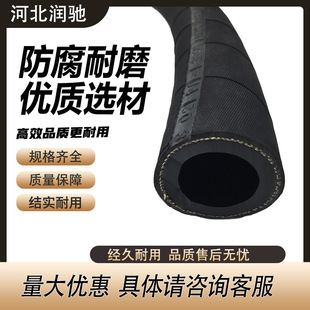 Rubber air pipe wear-resistant anti-aging cloth rubber pipe smooth rubber pipe black high pressure air pipe high pressure water pipe