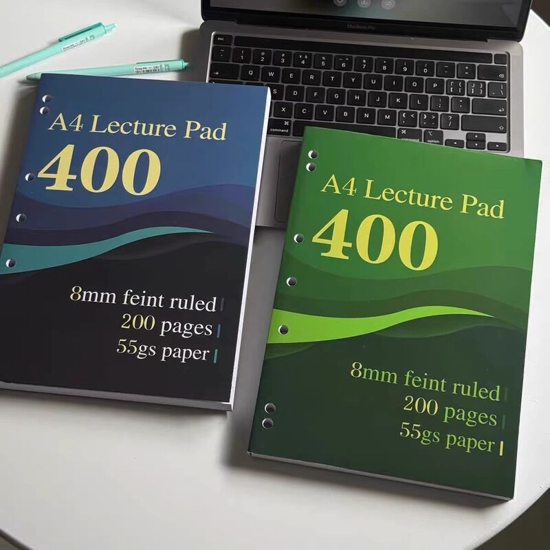 A4 Thickened Thin Notebook with 200 Pages for Students, Suitable for Exam Preparation, Public Service Exams, and Note-Taking, with American-Style Horizontal Lines A4 Thickened Thin Notebook with 200 Pages for Students, Suitable for Exam Preparation, Public Service Exams, and Note-Taking, with American-Style Horizontal Lines
