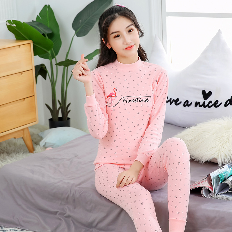 Ropa interior para niños ropa de otoño pantalones largos nuevos niños medianos y grandes ropa interior térmica bebé pijamas traje de desgaste para el hogar