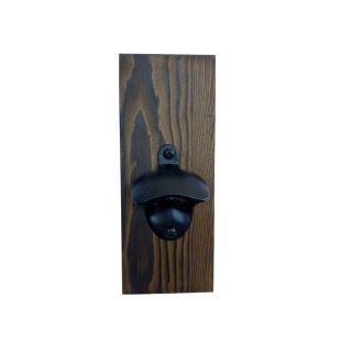 New Creative Wall-Mounted Beer Bottle Opener Magnetic Refrigerator Can Opener One-Handed Screwdriver Wall-Mounted Bottle Opener