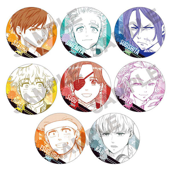 防風少年WIND BREAKER  蘇枋隼飛櫻遙遠榆井秋彥梅宮一周邊徽章