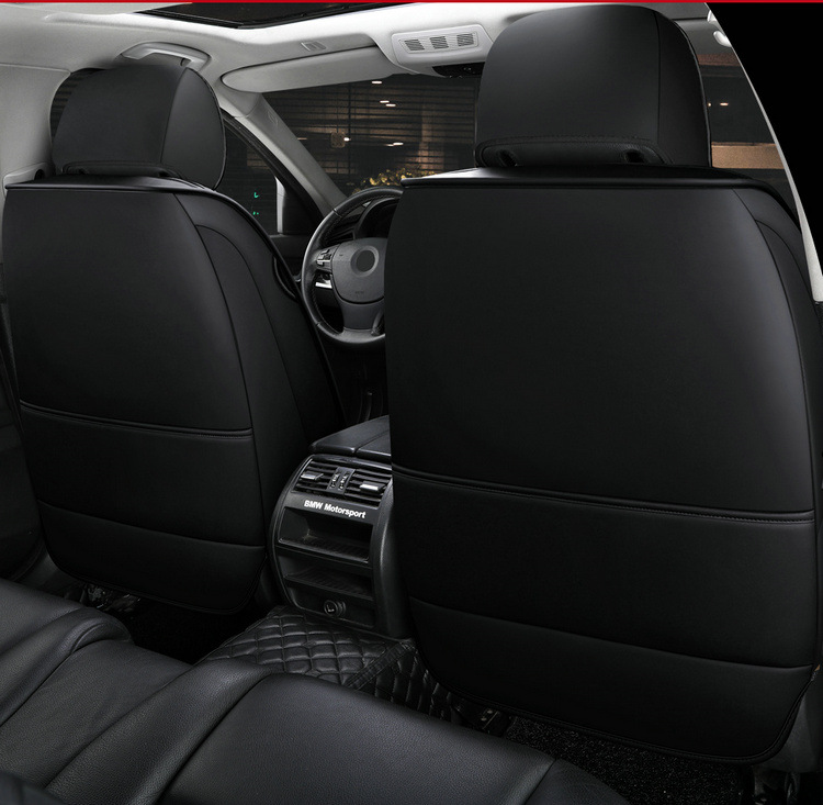 Manufacturer Wholesale Car Seat Covers, Full Coverage, Cool Leather and Linen Combination, Universal for All Seasons, Seat Cushion Covers for Small Cars with Five Seats