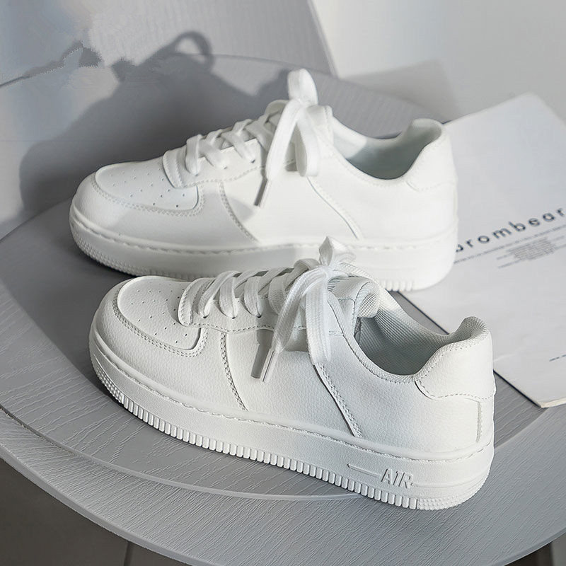 Women's White Sneakers, New Spring and Autumn Fashion, Versatile, Niche, Trendy Ins Shoes, Women's Casual Sports Flat Shoes