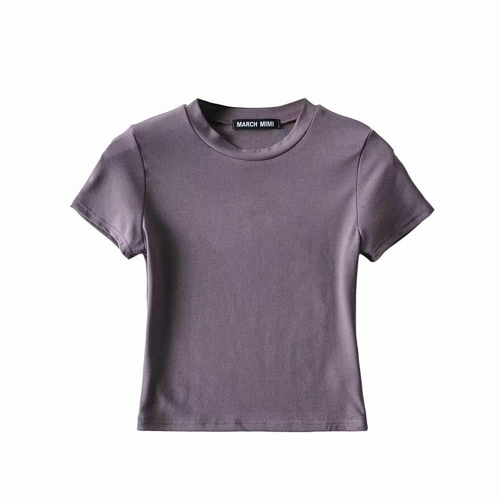 camiseta de color liso NSAC27952