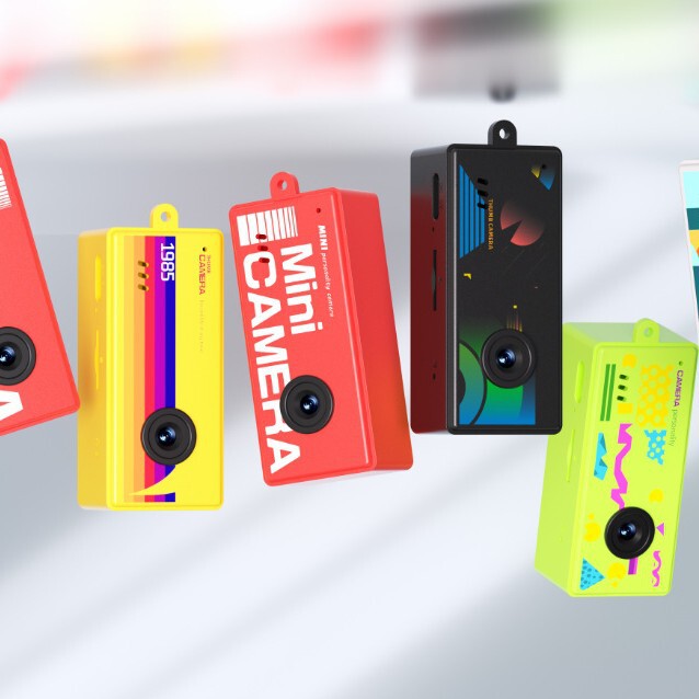 Cross-Border Kodak Similar Vintage Compact Camera for Students, Digital Portable Camera, G6 Thumb-Sized Portable Model