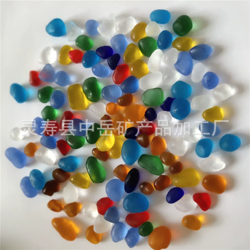 Морское стекло тонкого шлифования морское стекло матовый стеклянный камень Аквариум Ландшафтный стеклянный камень DIY аксессуары ручной работы цельная доставка