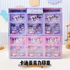 Cartoon Acrylic Lulùmi Light-Sensitive Shaping Stamp Student Reward Stationery Gift Prize Encouragement Comment Stamp