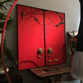 背景软包;墙布;花边