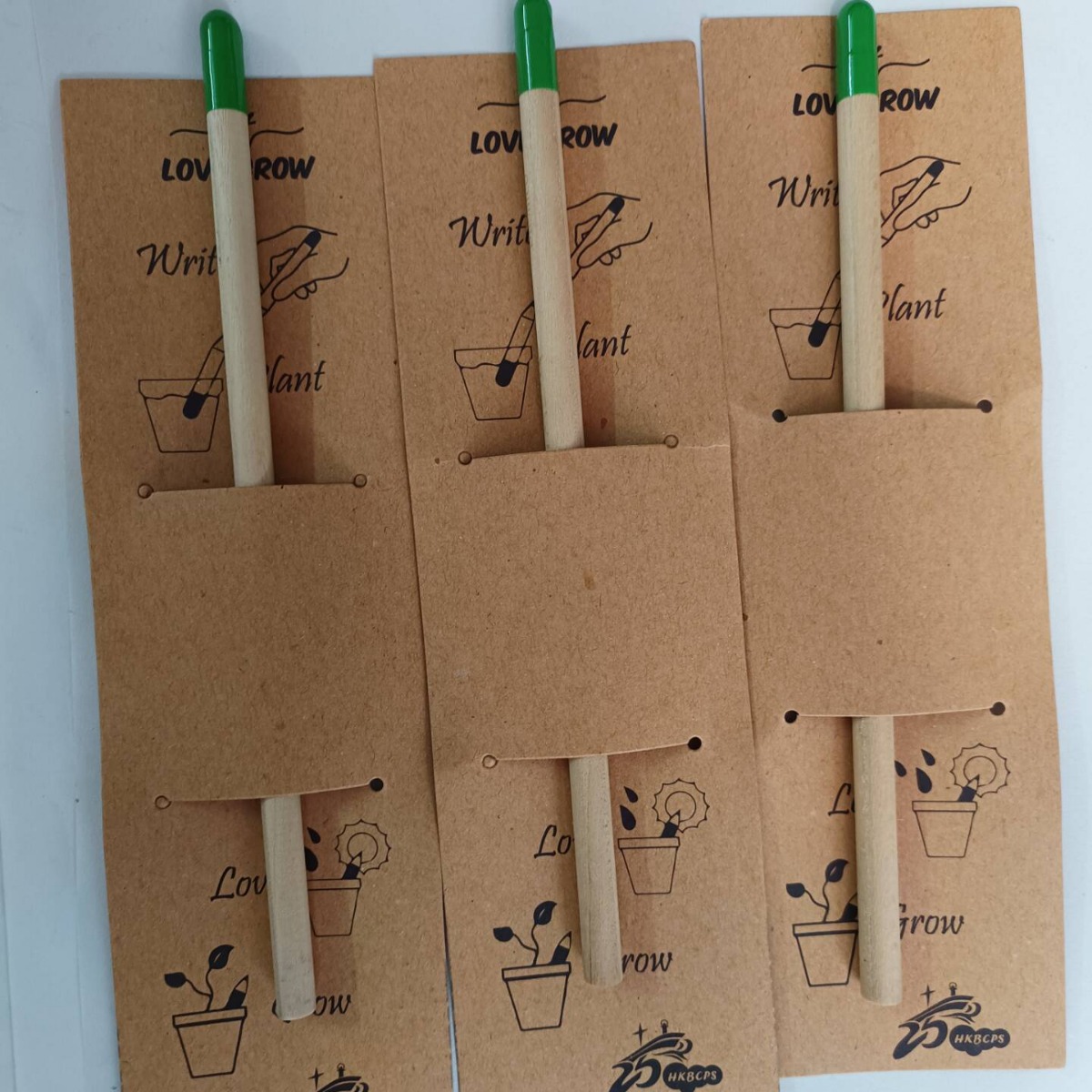 Cápsula degradable semilla germinación lápiz creativo lápiz escritura Escuela Primaria estudiante lápiz educativo al por mayor