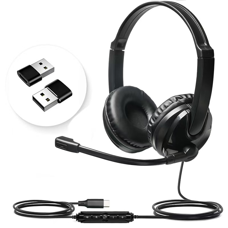 ���Ҷ���ENCͷ�����߶��� ���뻰������������ͨ��TYPE-C����