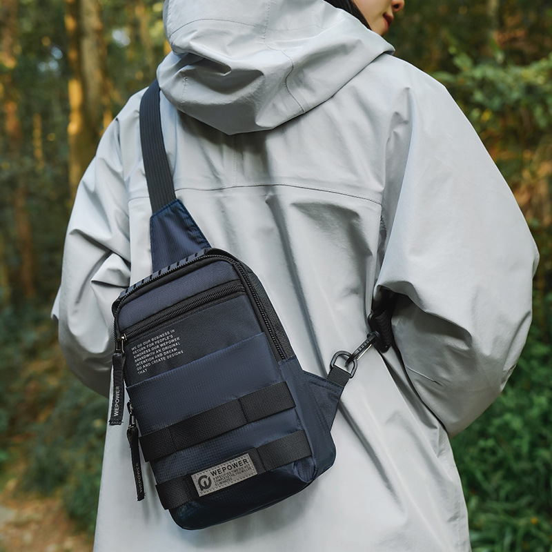 WEPOWER nuevo tipo de bolso portátil al aire libre urbano, bolso de hombro ligero, bolso de moda de negocios, bolso de pecho de viaje