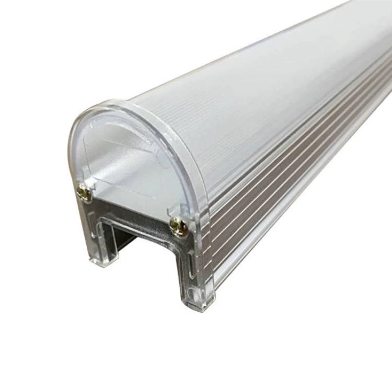LED алюминиевый ограждающий трубчатый квадратный цифровой модуль с внешним управлением, полноцветный уличный водонепроницаемый светильник для инженерных работ, прямые продажи производителя