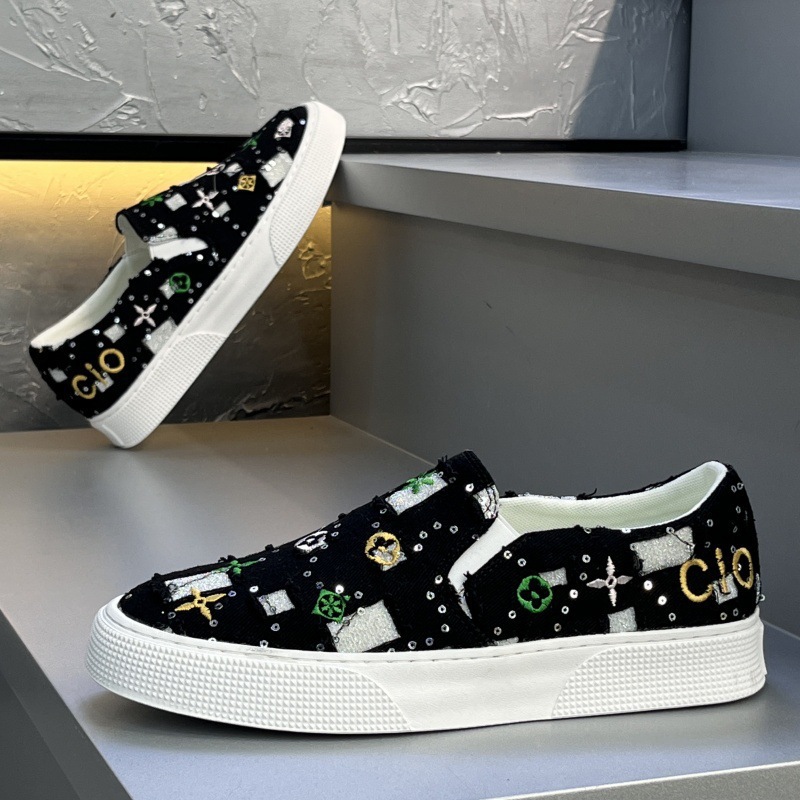 Herren Slipper Mit Druck Für Den Sommer Trendige Freizeitschuhe_voghion.com