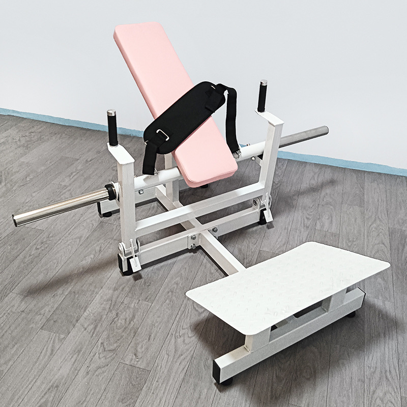 Gimnasio de entrenamiento de cadera, entrenador de empuje de cadera de forma, máquina de puente de cadera de entrenamiento de mel, equipo de gimnasio de acondicionamiento físico