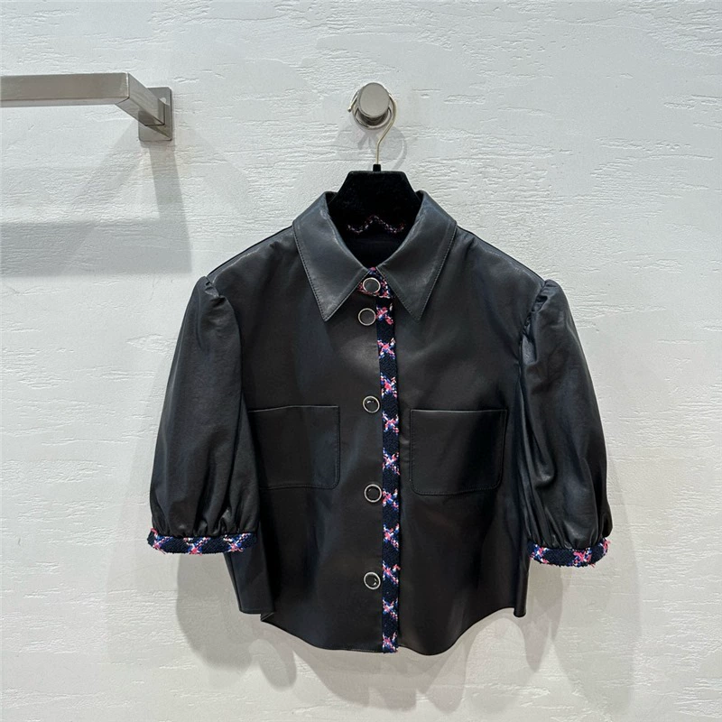 Автоном jacket for autumn import jacket city style genuine leather