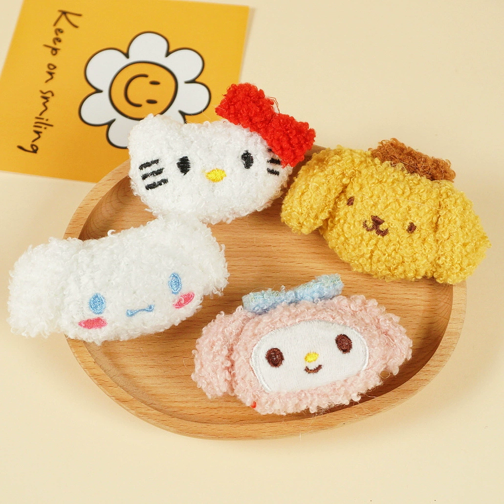 Мультяшная кукла Sanrio плюшевая DIY пудинг собака Мелодия Hellokitty повязка на голову головной убор сумка аксессуары