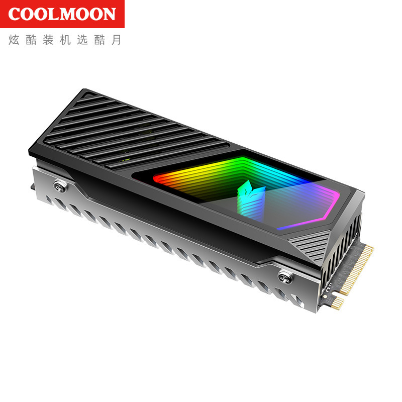 工場直販クール月M2ソリッドステートドライブ放熱馬甲NVME SSD2280真鍮ヒートシンクM2ヒートシンク|undefined
