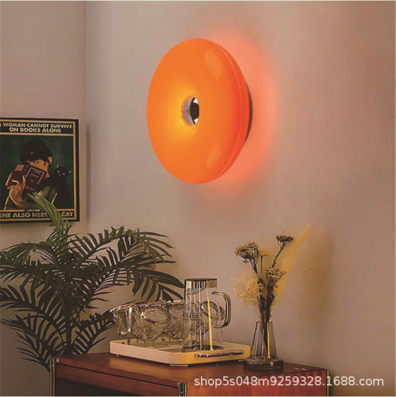 Cross-Border Direct Supply Internet Celebrity Donut Atmosphere Lamp Novel Simple Touch Multi-Tone Lighting Bedroom Decoration Night Light Cross-Border Direct Supply Internet Celebrity Donut Atmosphere Lamp Novel Simple Touch Multi-Tone Lighting Bedroom Decoration Night Light