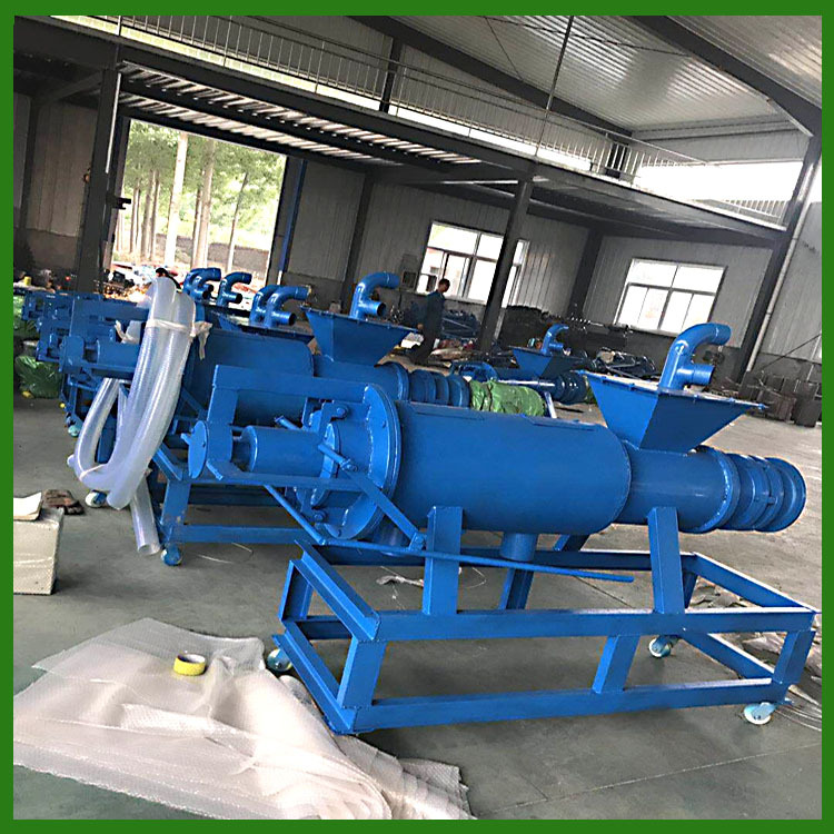琪源 380V 鸡粪固液分离机 螺旋挤压分离机工作原理