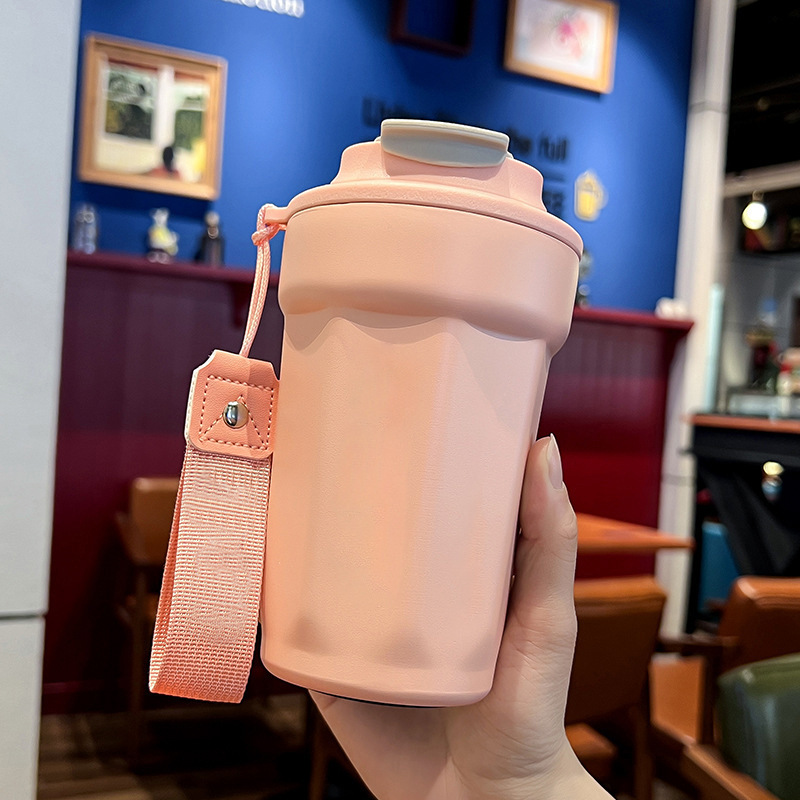 わぁ、カスタムネットレッドコーヒーカップ316ステンレス保温カップ高颜値ビジネスギフトカップロゴ|undefined