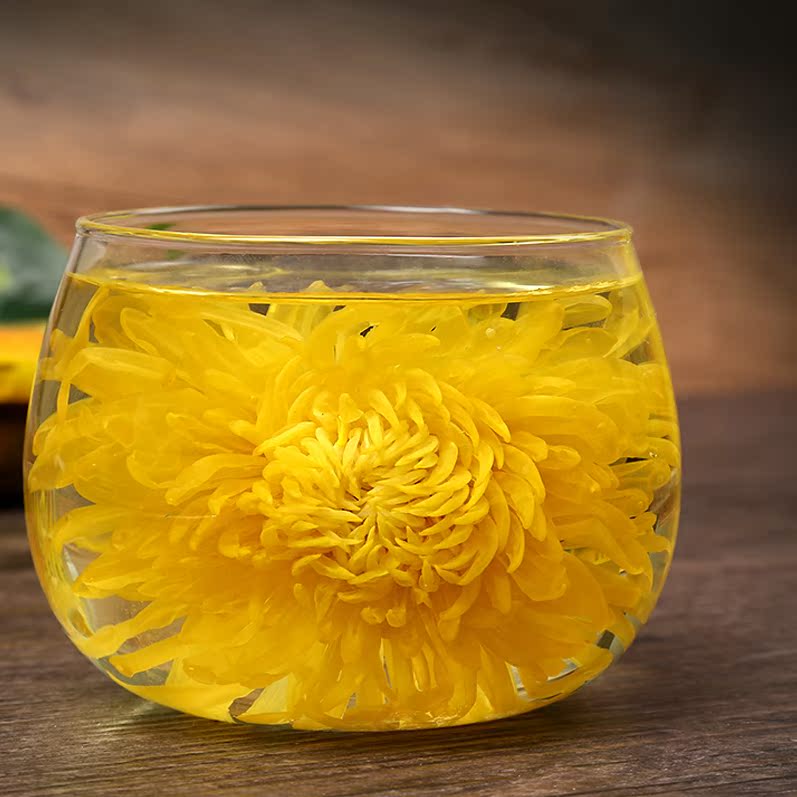 菊茶 菊金糸皇帝菊 黄菊貢菊清火 1杯 公式旗艦店 正規茶 非特級|undefined