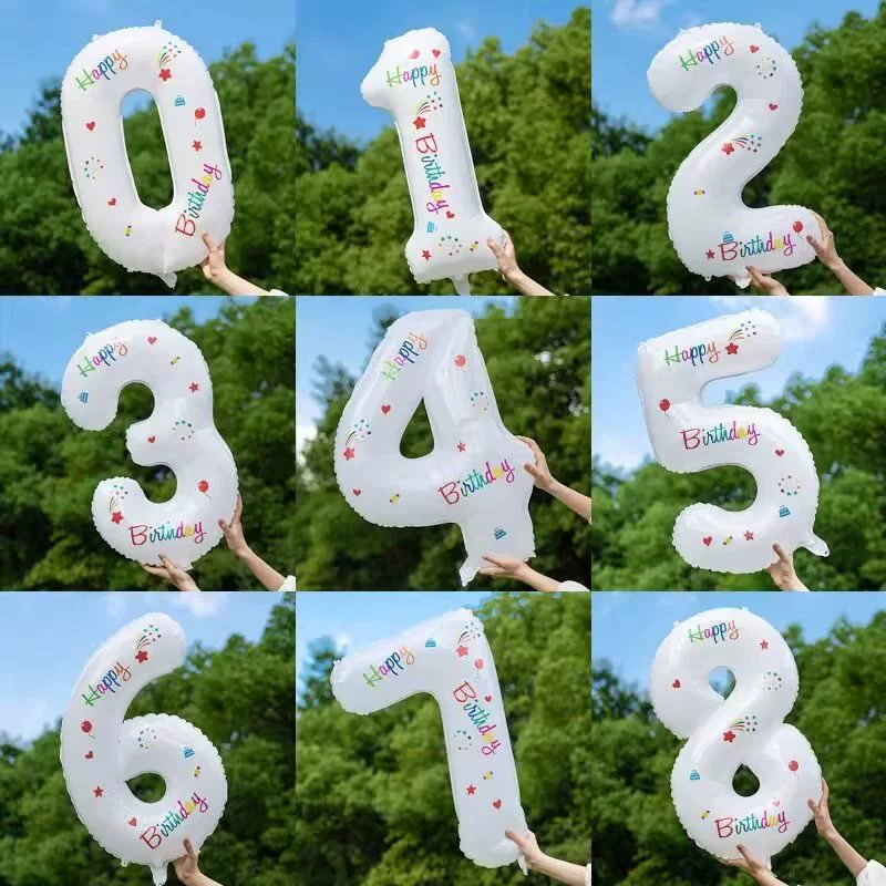 Математические воздушные шары на день рождения, уличный реквизит для фотосессии, детский реквизит для вечеринки первого года, детский реквизит для украшения, креативный макет сцены