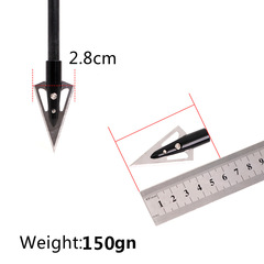 8.0mm外套刺骨箭頭不鏽鋼漁獵箭頭戶外運動五金箭支配件ACCMOS
