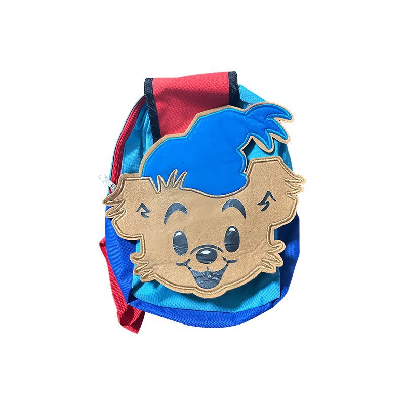 Animal bordado serie lindos niños mochila mochila mochila de peluche fábrica de bolsas de jardín de infantes al por mayor
