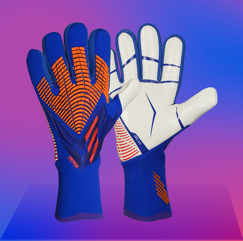 2026 Falcon Martinez Goalkeeper Gloves Football Goalkeeper Gloves Advanced Anti Slip Latex Without Finger Protection_voghion.com