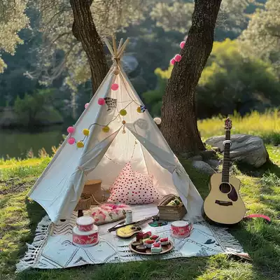 Avtomobil yan çətirləri Camping Tent Indian Style