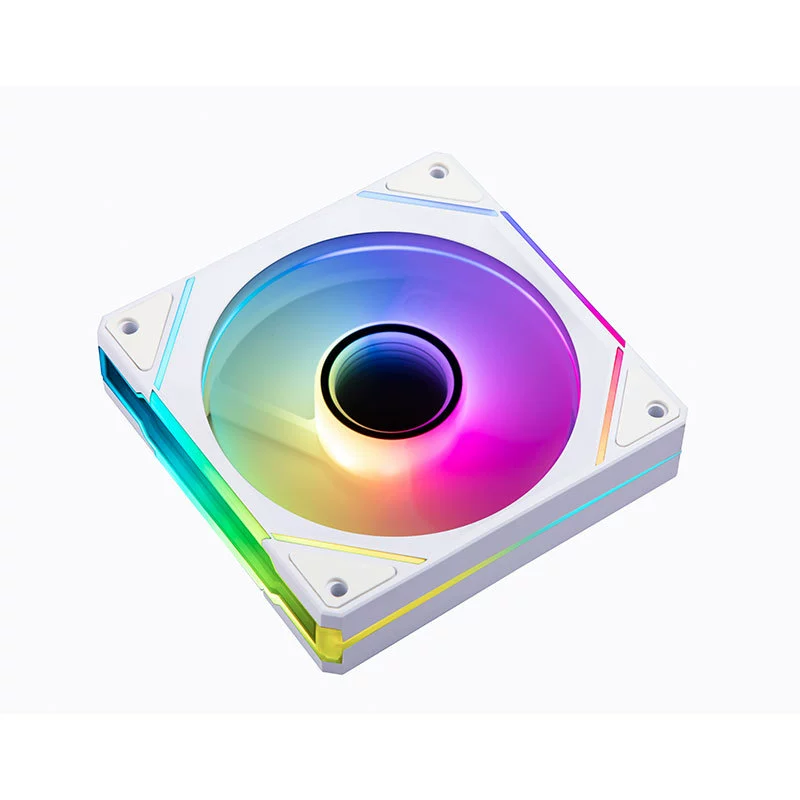 Вентилятор корпуса JinheTian (金河田) Prism 5 Pro 5V 3-контактный ARGB с божественной подсветкой, синхронизация, 12 см, тихий PWM, бесконечное зеркало