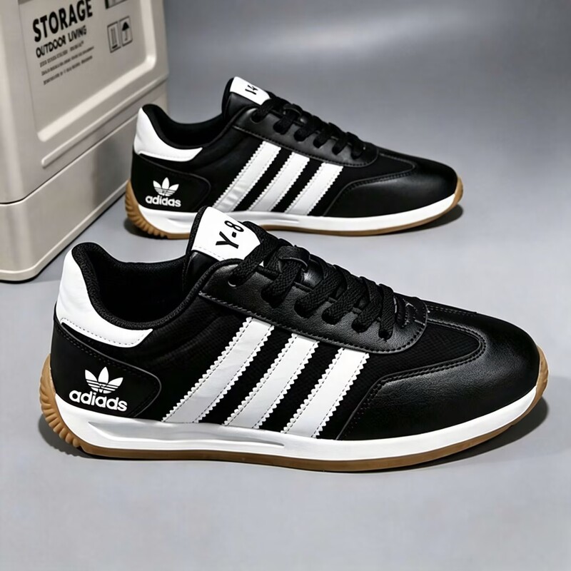 Brand Clearance Adidas Men's Shoes New Style White Sneakers Trendy Casual Versatile Breathable Sports Running Shoes Wholesale