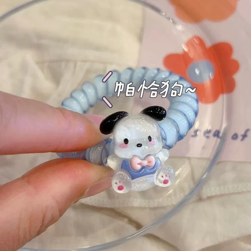 Sanrio, милый резинка для волос, телефон, высокоэластичный чехол для подруги