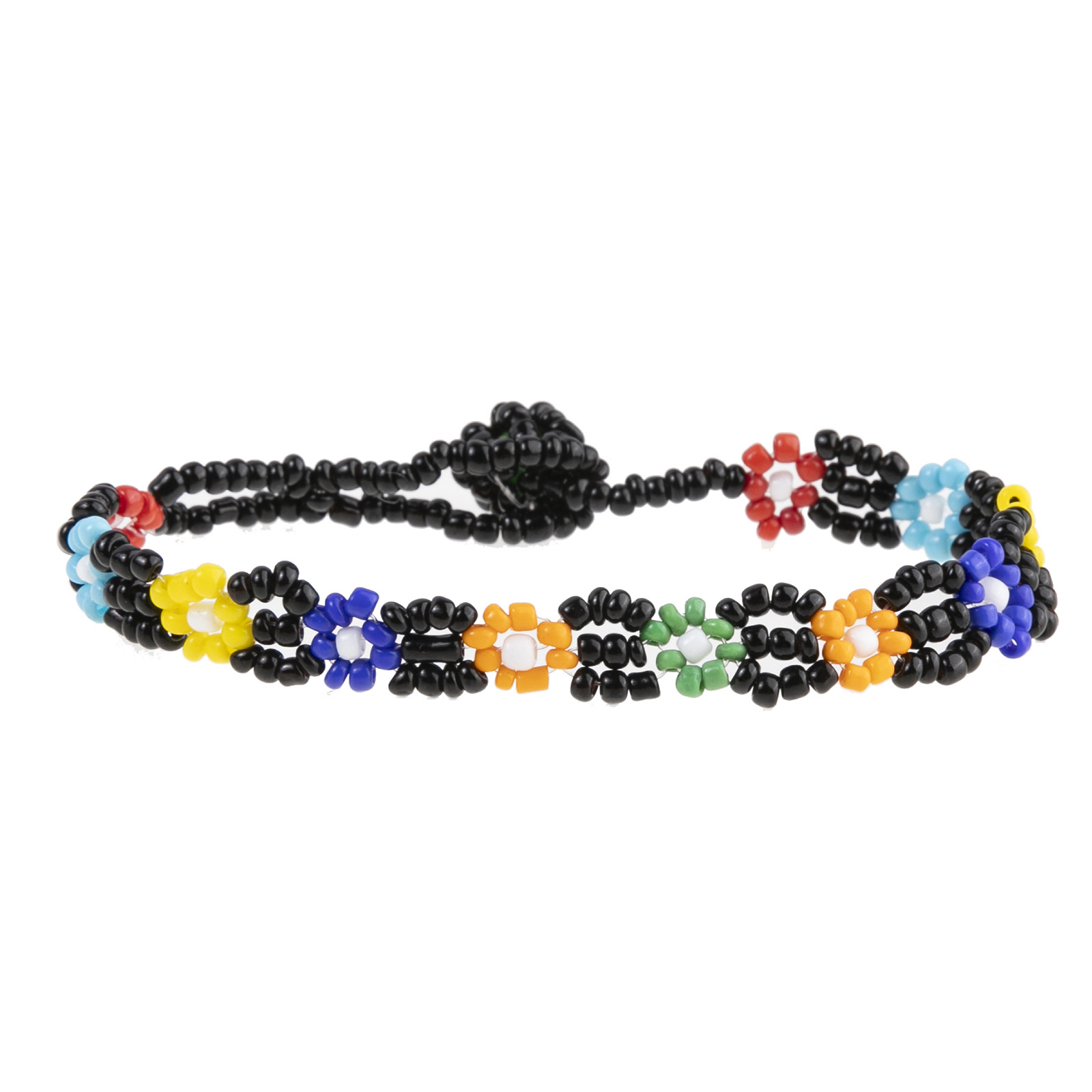 Bracelets Classification Cute Flower Seed Bead Beaded Chain Stretch Adjustable Beaded Bracelets Wholesale