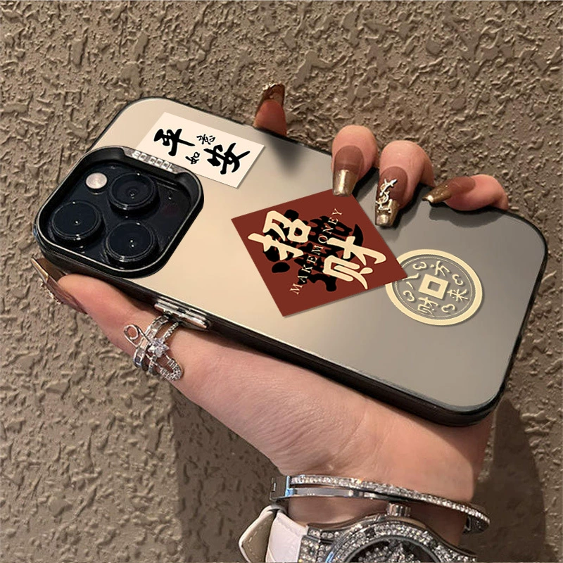 Защитный амулет совместимый с Apple, iPhone15, креативный чехол, на удачу, защита от падения 15промакс