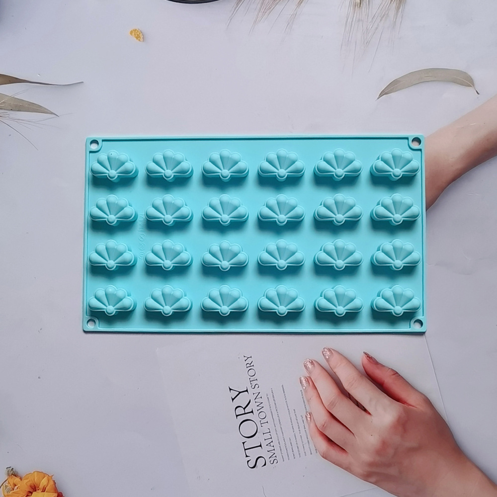 Silicone 24 litan Clover 137 chocolate molde de silicona molde de postre pastel decoración utensilios de cocina para hornear