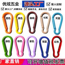 源头批发彩色烤漆糖果色挂扣耳机公仔diy饰品配件5号葫芦形登山扣