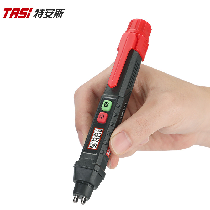 特安斯高精度汽车刹车油检测笔TA15A制动液检测仪智能水分检测笔