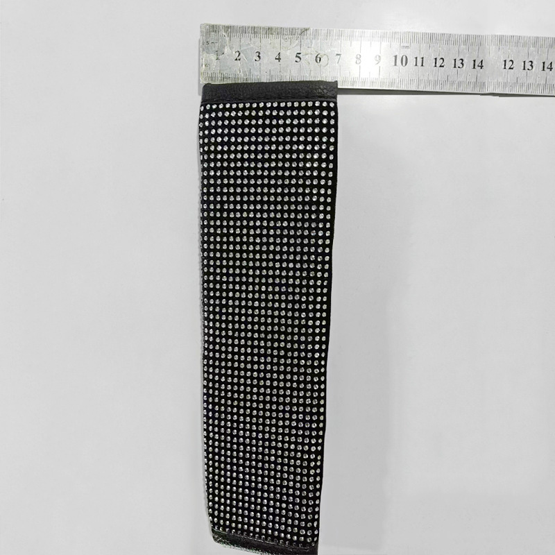 Car Steering Wheel Cover Diamond New Four-Season Universal Seat Belt Cover Multi-Piece Coaster Steering Wheel Protective Cover