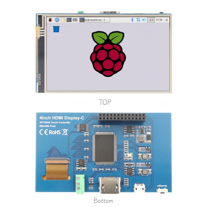 4-inch Raspberry Pi HDMI monitor Raspberry Pi Touch screen IPS HD 800X480 3B +/4B 4-inch Raspberry Pi HDMI monitor Raspberry Pi Touch screen IPS HD 800X480 3B +/4B