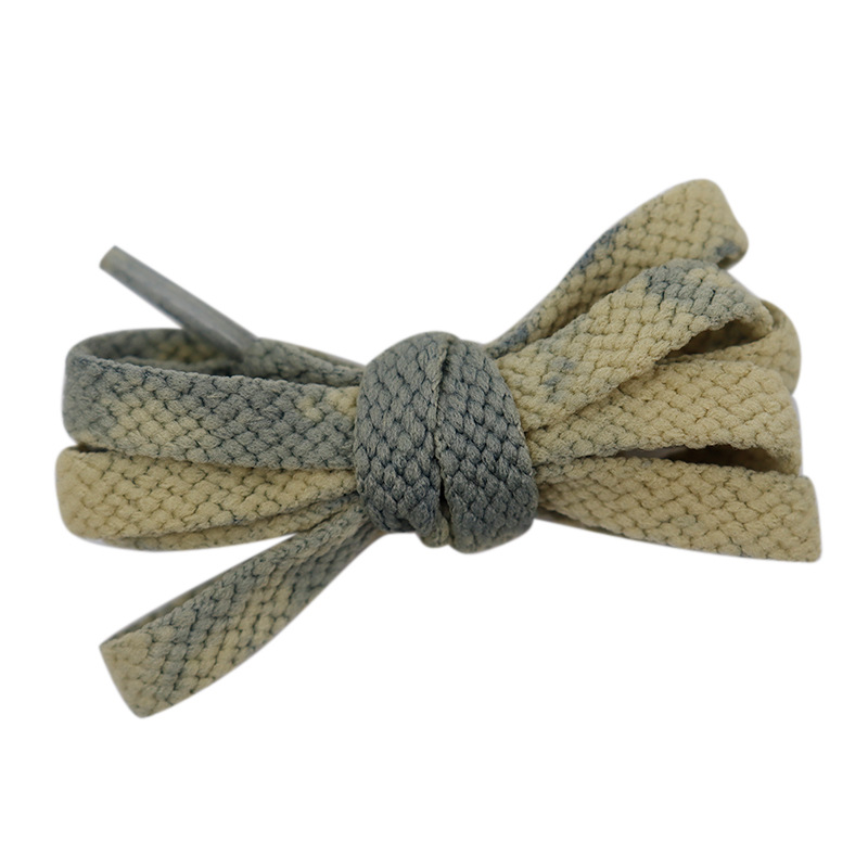 Coolojin zapatos de lona de cordones teñidos a mano AJ Air Force One color multi-color zapatos planos retro correa de cuerda al por mayor