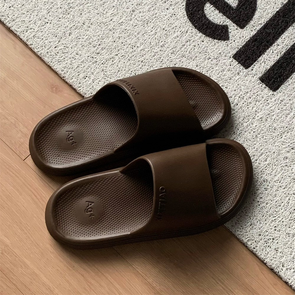 日式简约居家舒适ins足弓AG+抗菌EVA拖鞋男士女士浴室个性凉拖夏