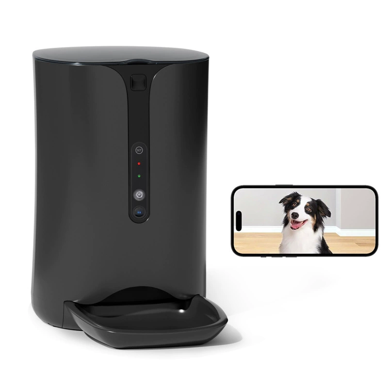 Умная кормушка для домашних животных, удаленная Wi-Fi, видеомониторинг высокой четкости, голосовой мониторинг, 7 л, умная кормушка для кошек и собак