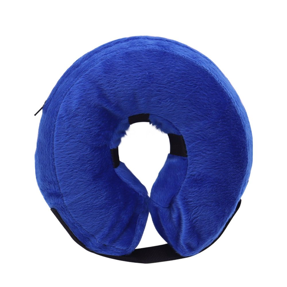 Anillo inflable de Elizabeth, casco para mascotas, anillo para perros, anti-agarre y anti-mordedura, collar para cuello de perro, collar para cuello de gato