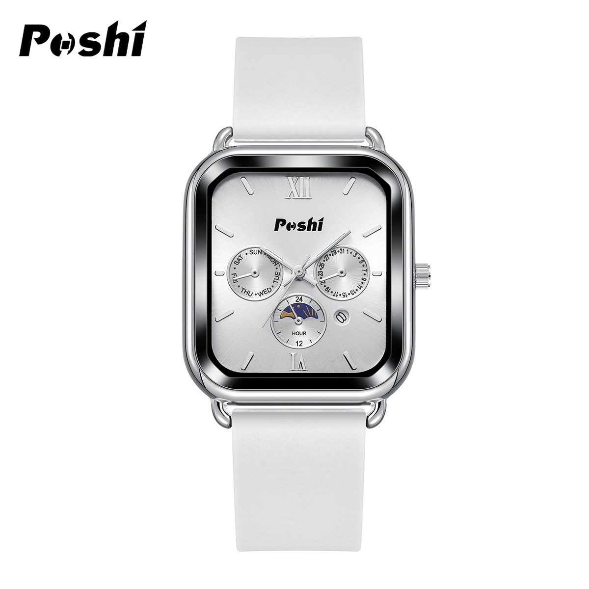 2025 nuevo reloj de moda para estudiantes de secundaria y preparatoria, calendario casual simple, reloj de cuarzo deportivo universal para mujer y hombre