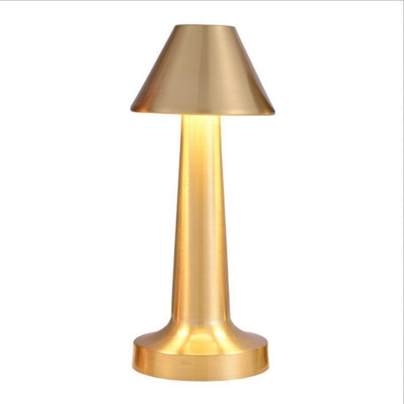 Lámpara de escritorio de halteres creativa dormitorio sala de estar bar estudio inteligente luz de noche táctil larga duración decoración de la atmósfera lámpara de escritorio