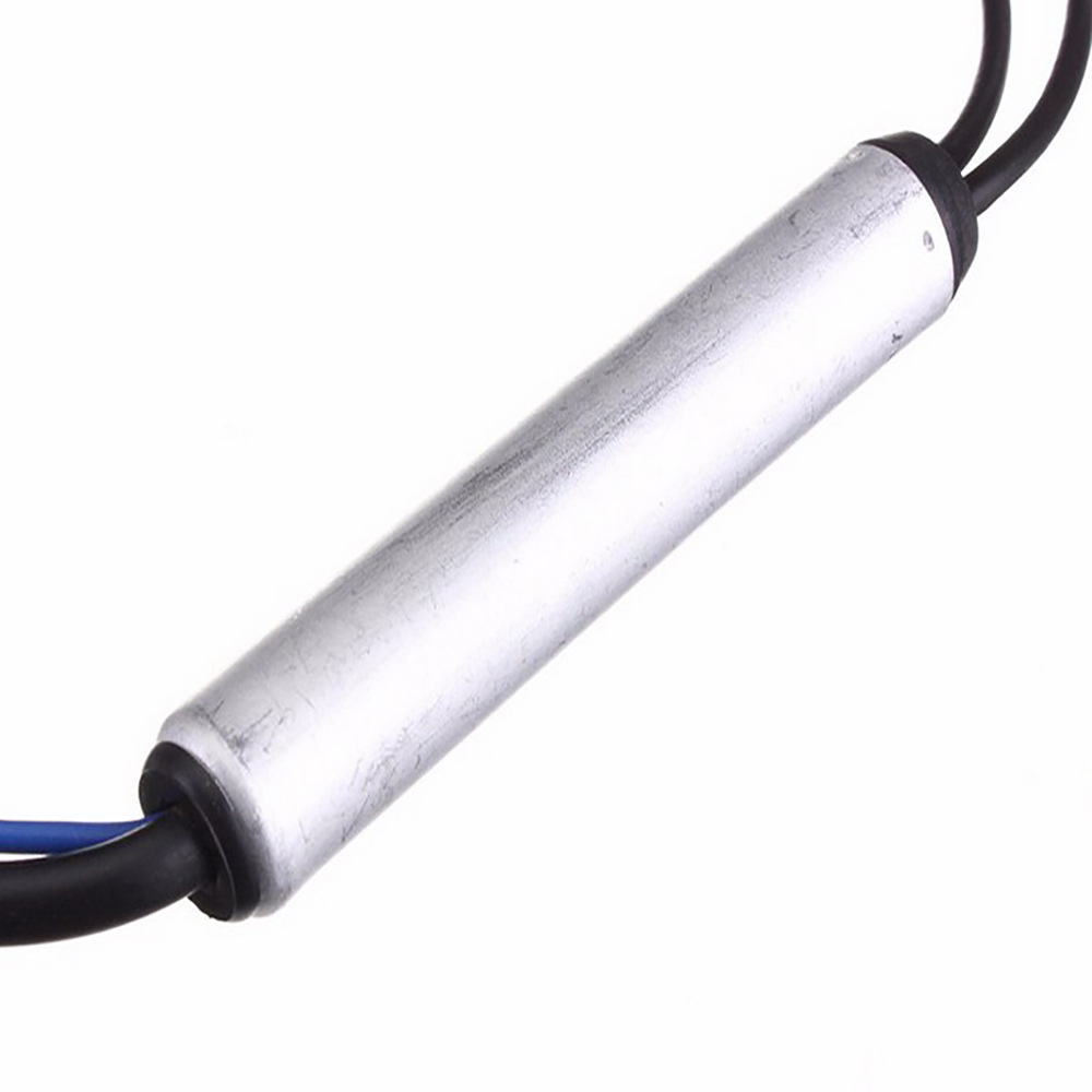 1 Piece of Dual Fakra to Din Plug Adapter (with Phantom Power) Fm Antenna Signal Amplifier