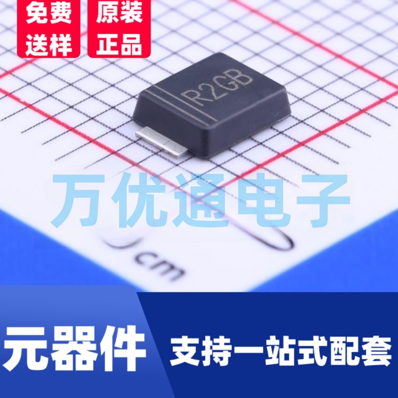 原装富信 RS2GBF SMBF封装 丝印RS2GB 贴片快恢复二极管 原厂代理
