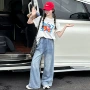 儿童大童女童短袖t恤
